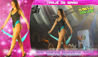 Nelly Gabriela Echeverria Yaksic traje de baño