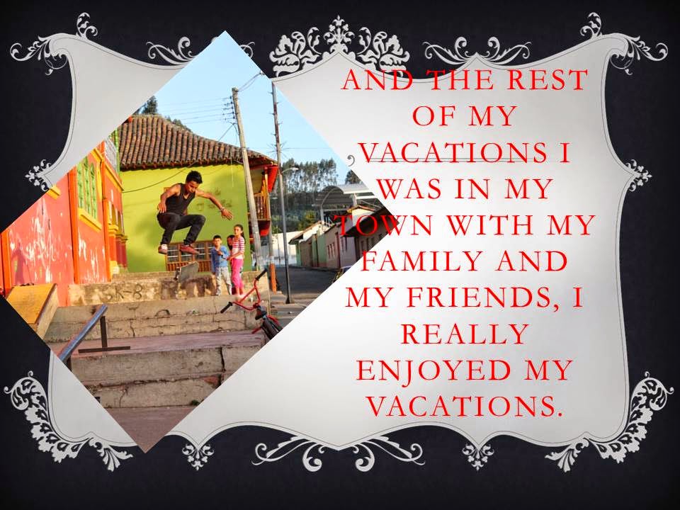 Mis vacaciones pasadas essay 05 picture