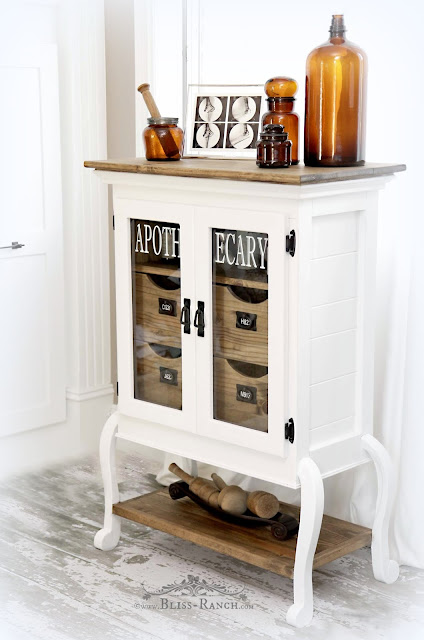 IKEA Hack, Apothecary Cabinet, Bliss-Ranch.com