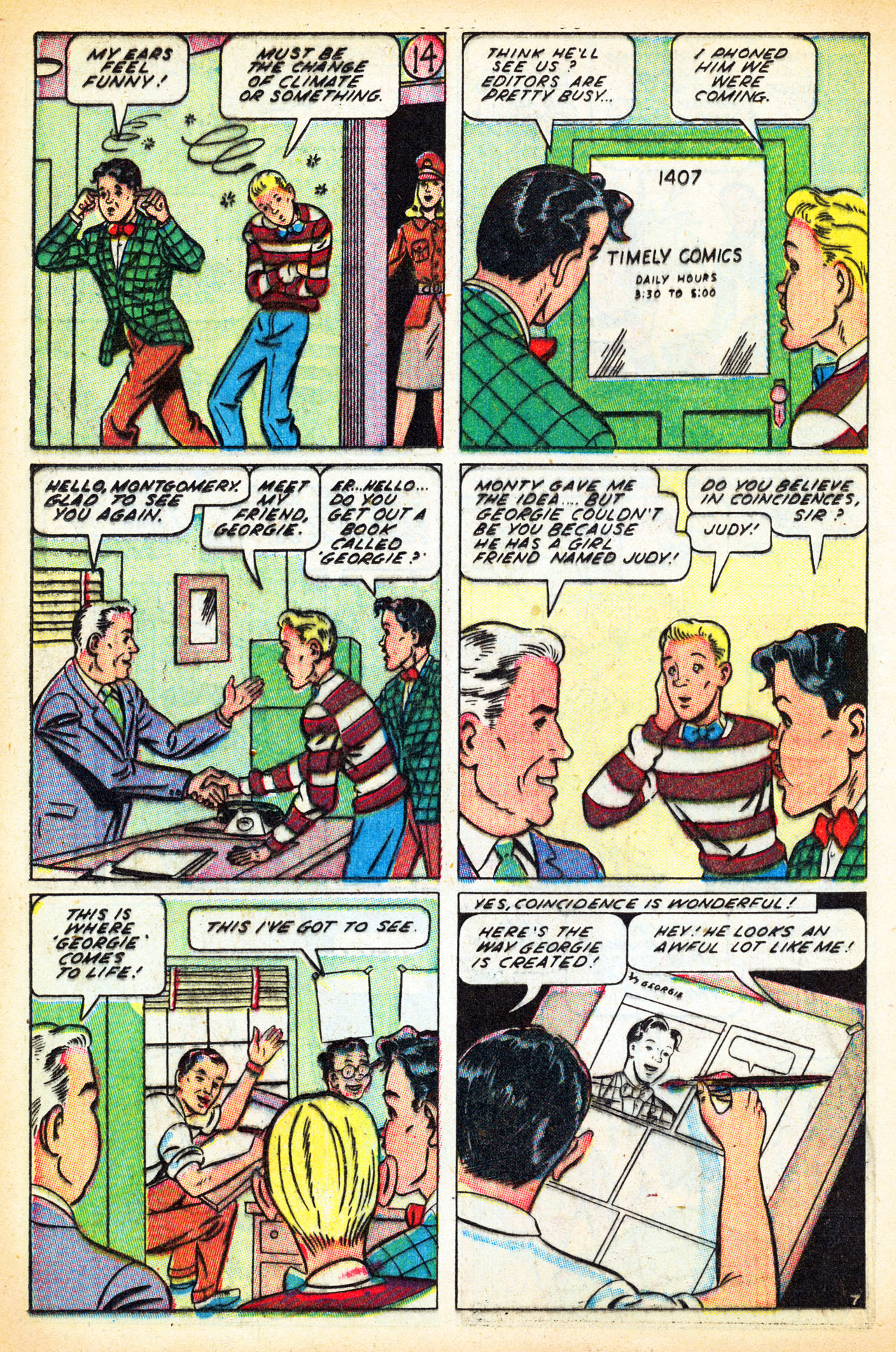 Read online Georgie Comics (1945) comic -  Issue #6 - 30