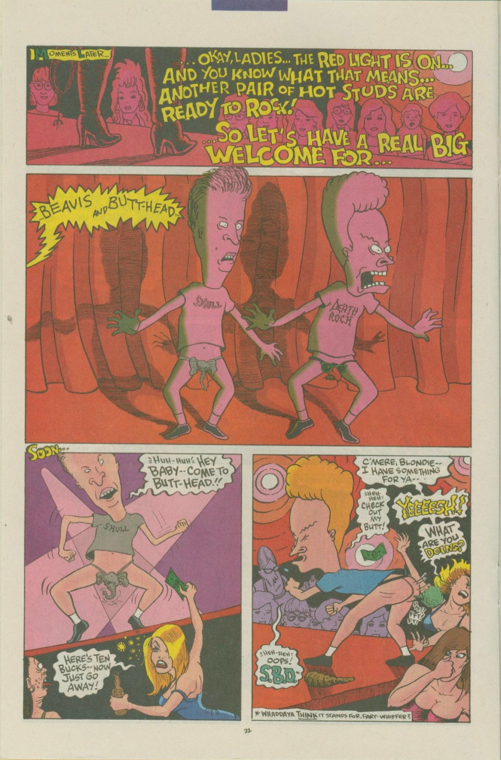 Read online Beavis and Butt-Head comic -  Issue #4 - 22
