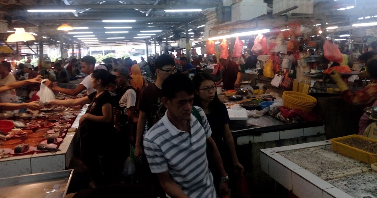 alialisakreatif by kolin zainal: Beli ikan, ayam daging di Pasar Chow Kit
