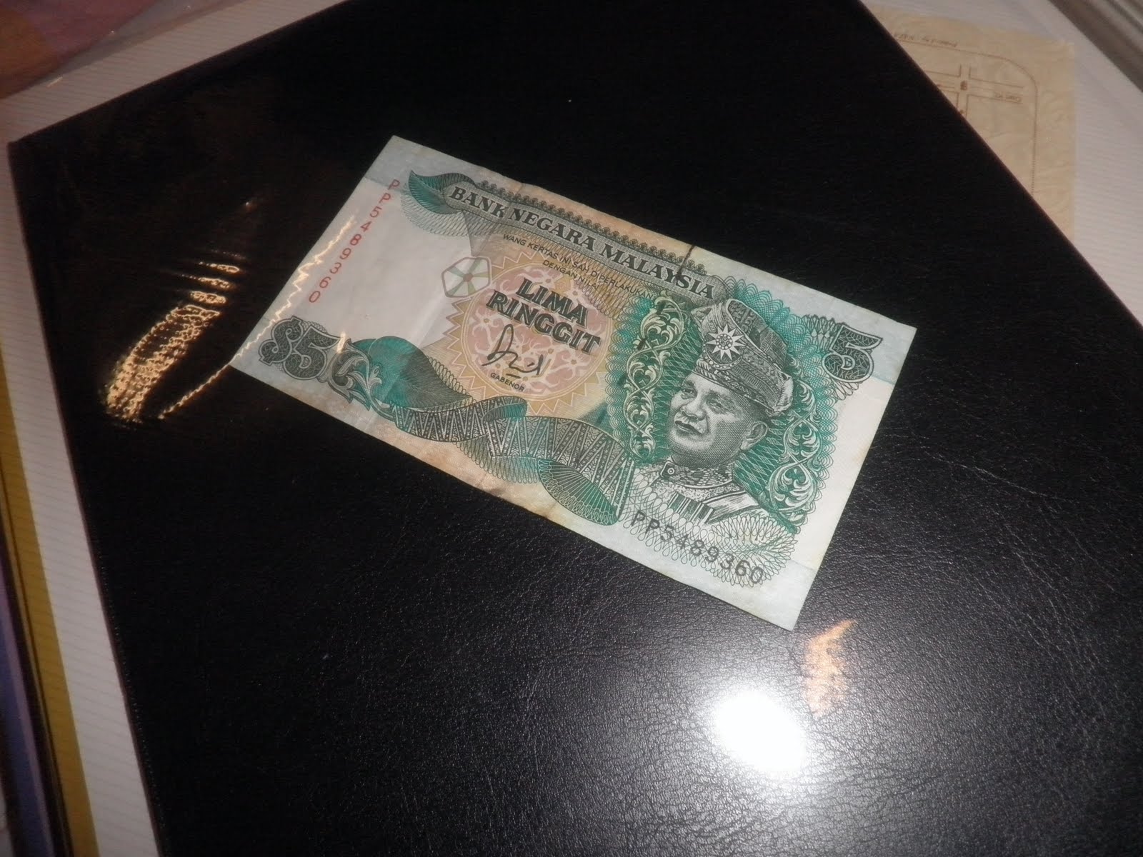 koleksi jual beli duit lama: DUIT KERTAS LAMA RM5