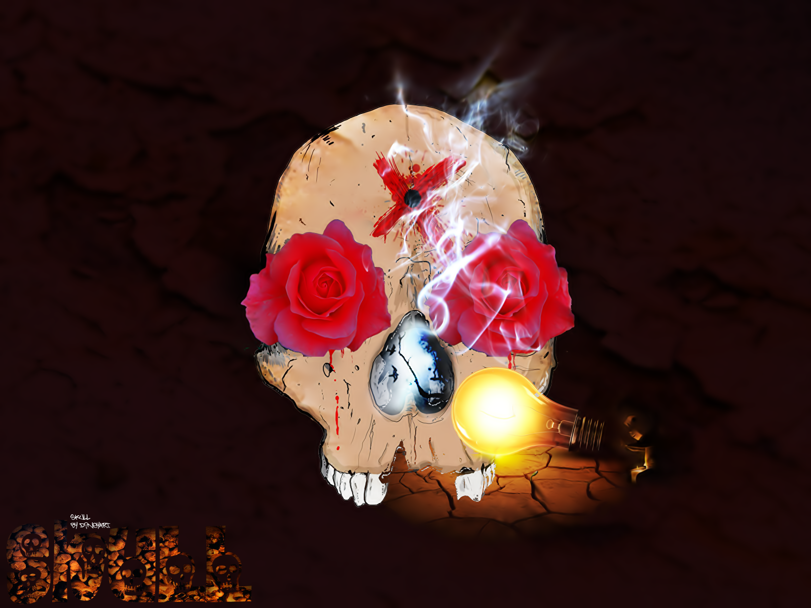 Pin by andre' on skulls/day of the dead Art Wallpaper