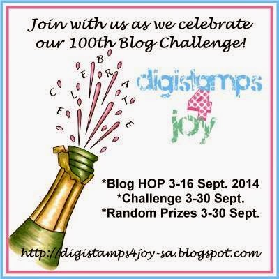 Digistamps4Joy 100th Challenge