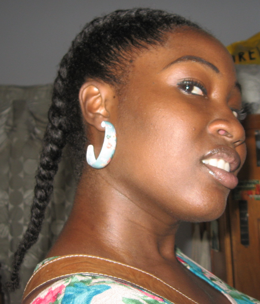 Two French Braids With Weave http://mznappytrini.blogspot.com/2012/03 ...