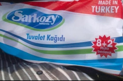 La page de Bernard G: Sarkozy, tuvalet kagidi (sic)