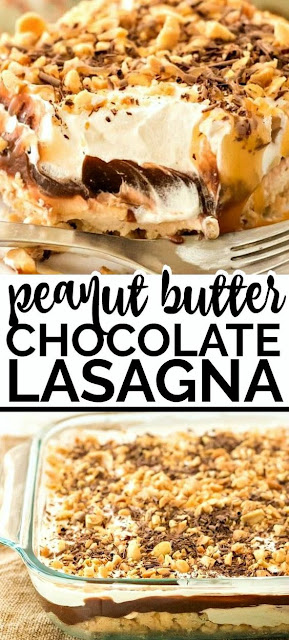 Chocolate Peanut Butter Lasagna Recipe