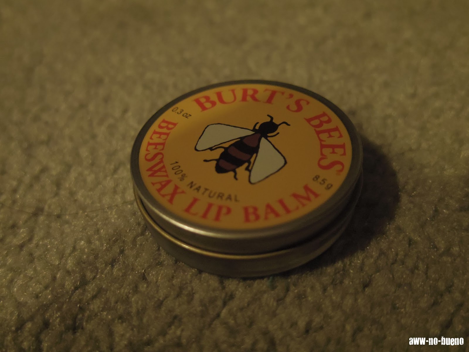 Aww... No Bueno! Burt's Bees Lip Balm Tin (117/365)