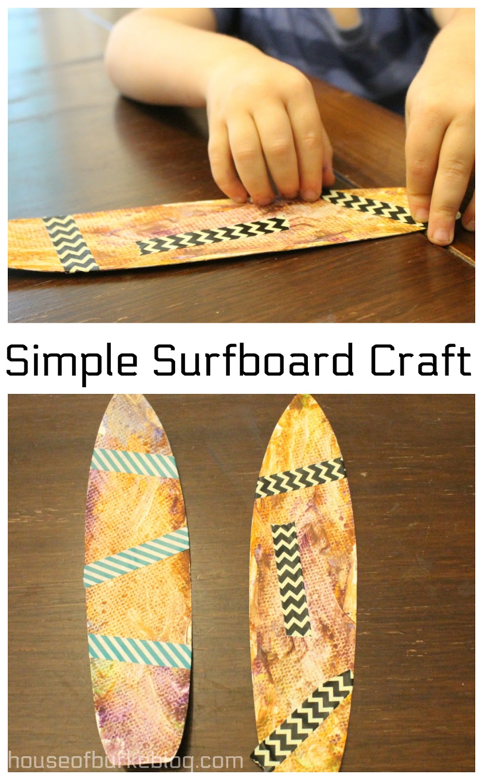 House of Burke Simple Surfboard Craft