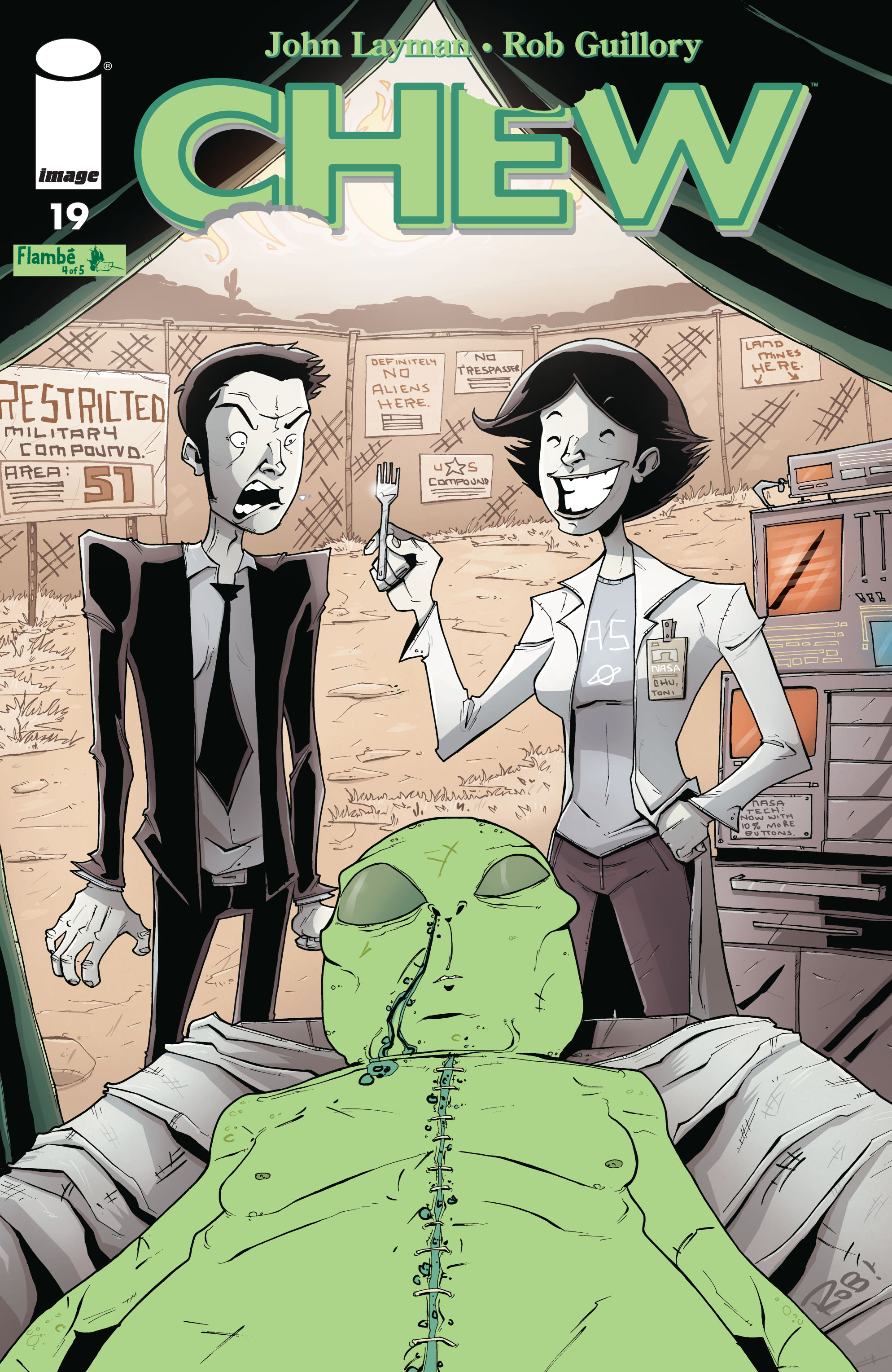Read online Chew comic -  Issue #19 - 1