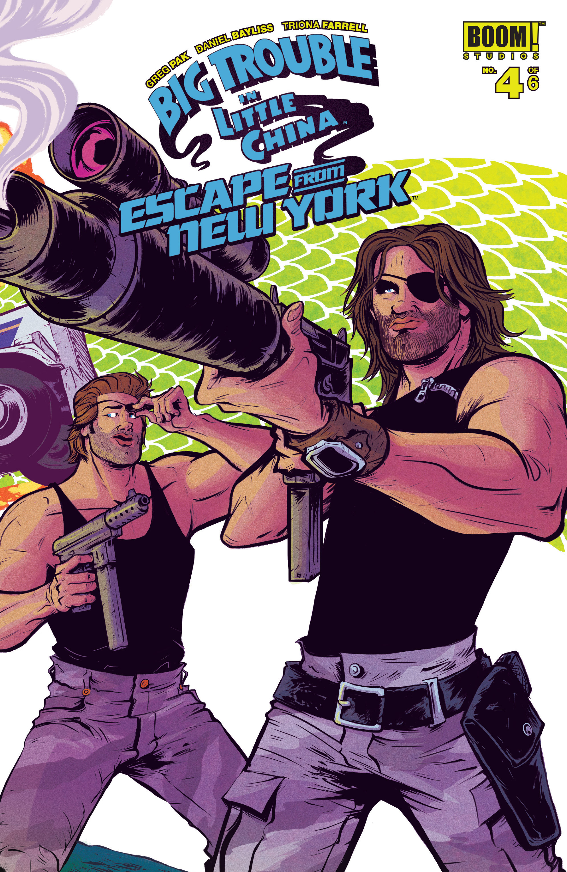 Read online Big Trouble in Little China/Escape From New York comic -  Issue #4 - 1