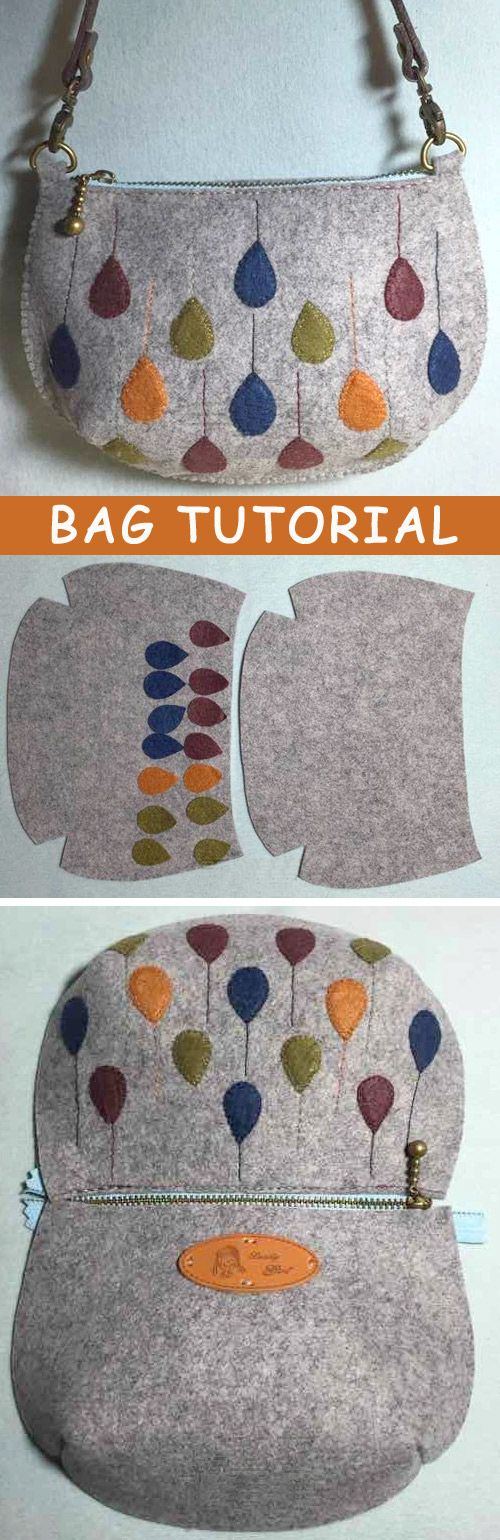 Photo Tutorial How to Make Bag Felt. Fashiontrends4everybody
