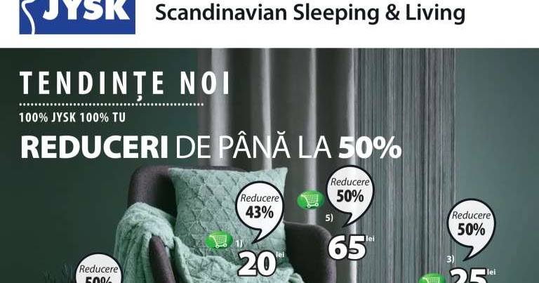 CATALOG JYSK Noiembrie 2018 SAPTAMANA TEXTILELOR Brosura Cu Reduceri CATALOG JYSK Noiembrie 2018 SAPTAMANA TEXTILELOR Brosura Cu Reduceri