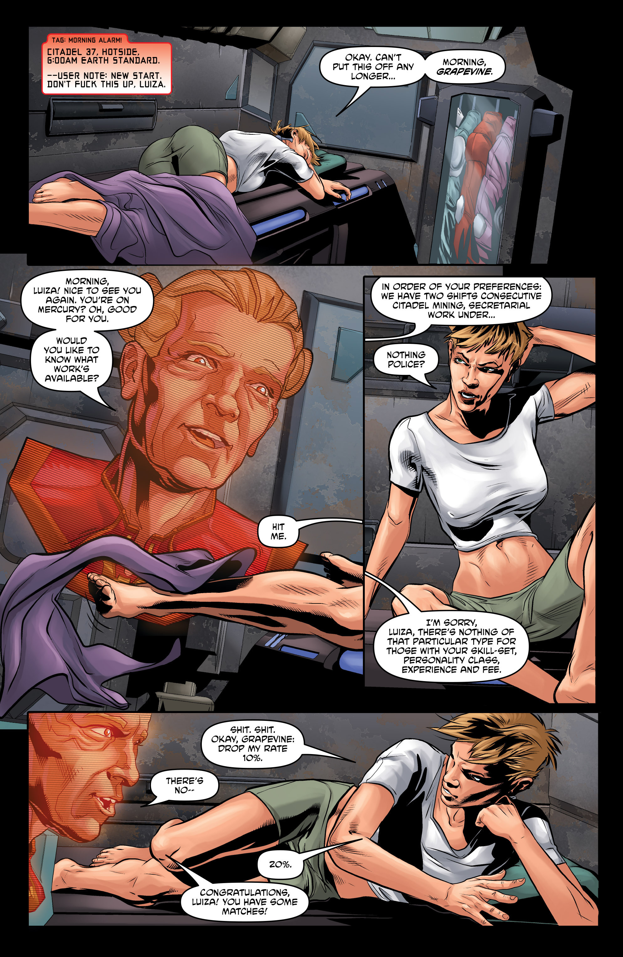 Read online Mercury Heat comic -  Issue #1 - 10