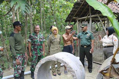 WASEV STERDAM IV/DIPONEGORO DIDAMPINGI PASITER KODIM 0725/SRAGEN CEK LOKASI JAMBANISASI