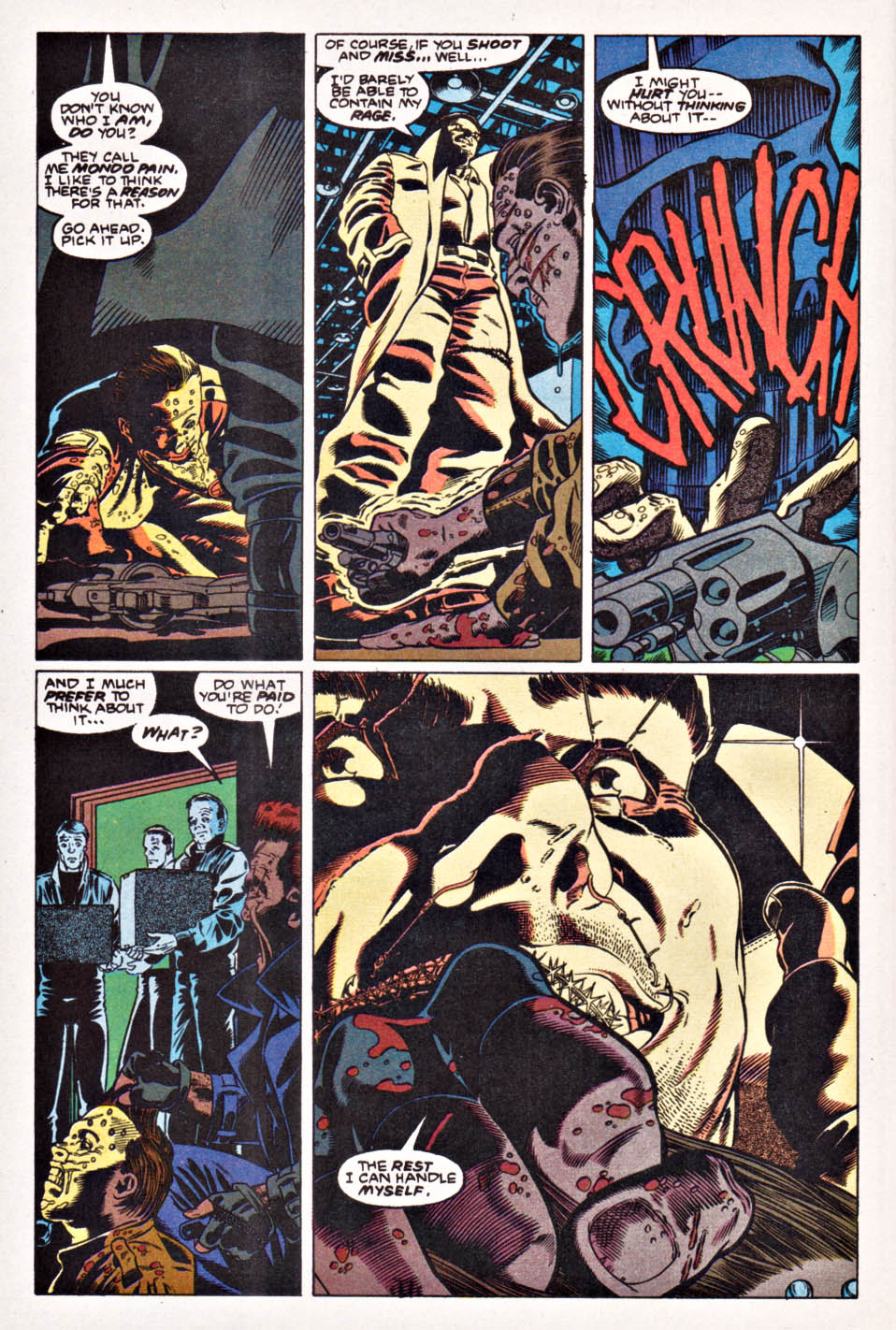 Read online The Punisher (1987) comic -  Issue #85 - Suicide Run - 8