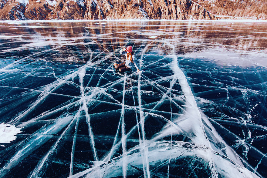 I Walked On Frozen Baikal, The Deepest And Oldest Lake On Earth To Capture Its Otherworldly Beauty