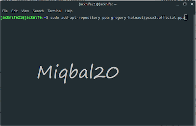 Miqbal20 - Cara Ampuh Setting PCSX2 1.4.0 di Linux Ubuntu
