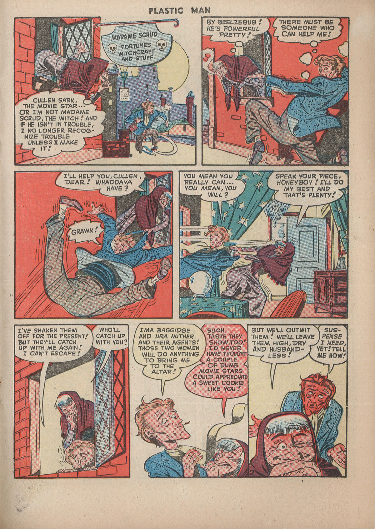 Read online Plastic Man (1943) comic -  Issue #11 - 27