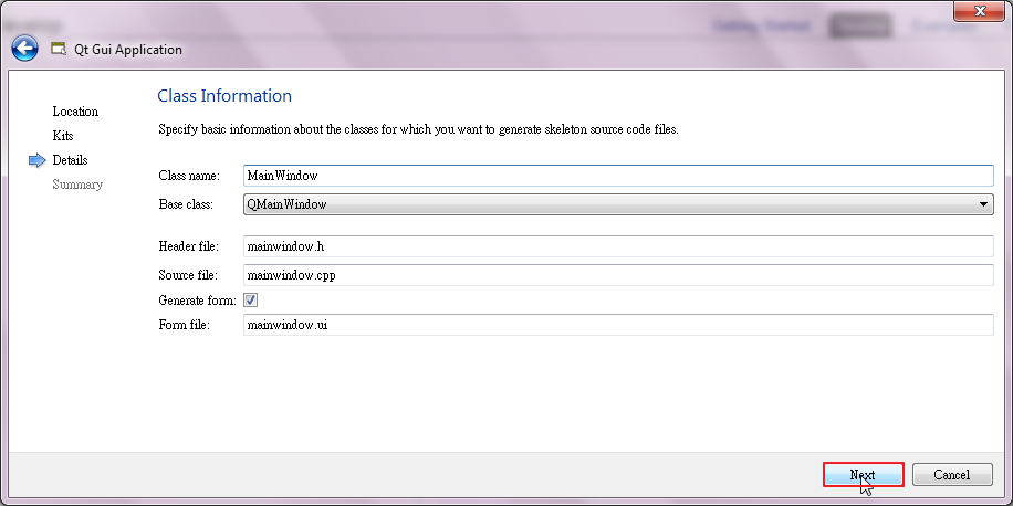 cannot select any modules in qt gui application wizard cannot select any modules in qt gui application wizard