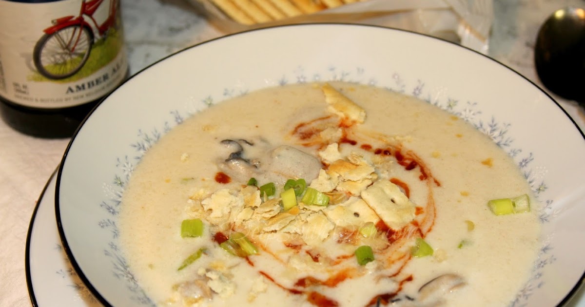 Deep South Dish Creamy Oyster Stew