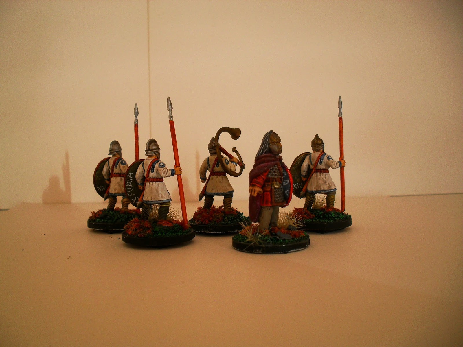 les figurines du Basileus Armée romaine tardive 28mm / Late Roman army