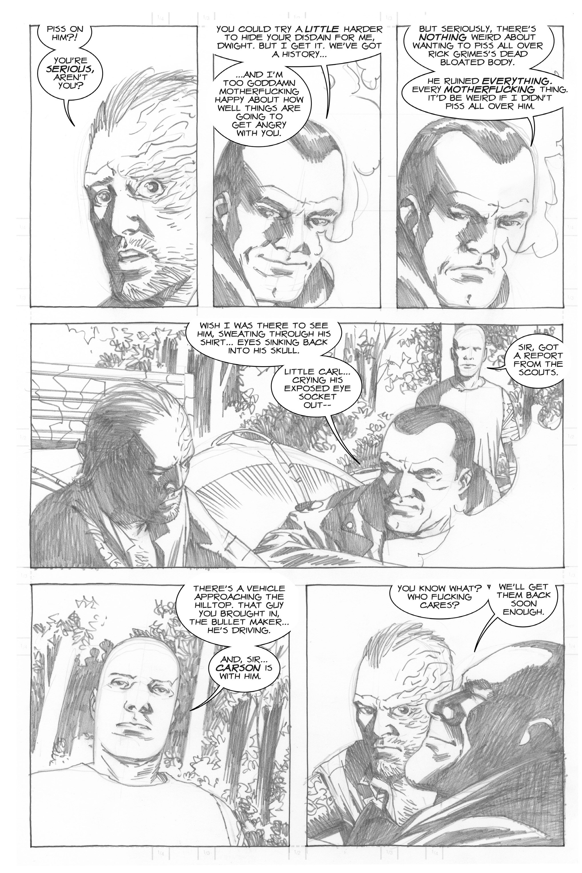 The Walking Dead issue All Out War Artist Proof Edition - Page 210