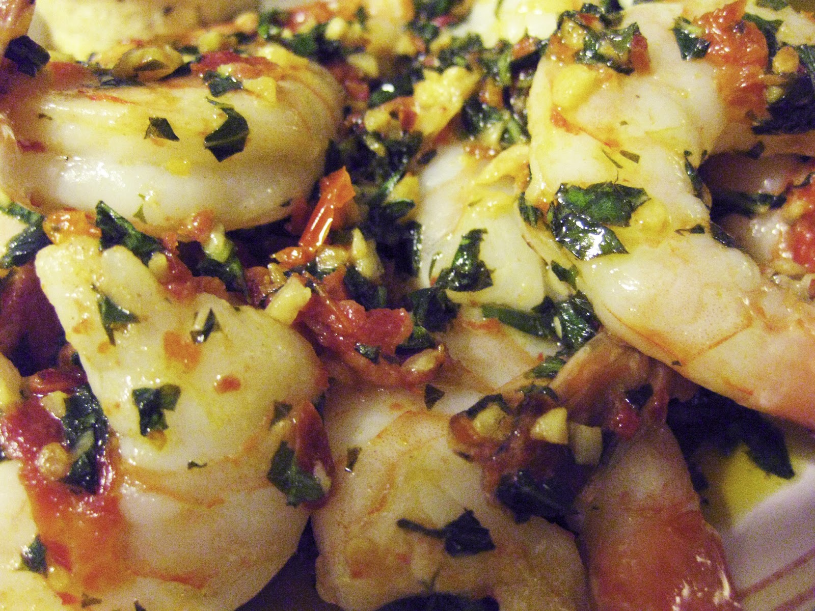 Bloatal Recall Shrimp with GarlicBasil Butter
