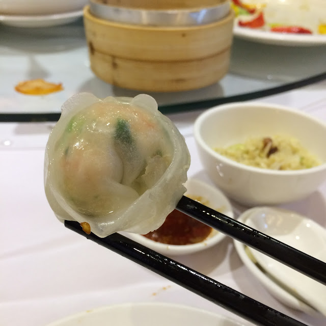 Shrimp dumpling from Cantonese feast, Taipei | Cheesy Pennies