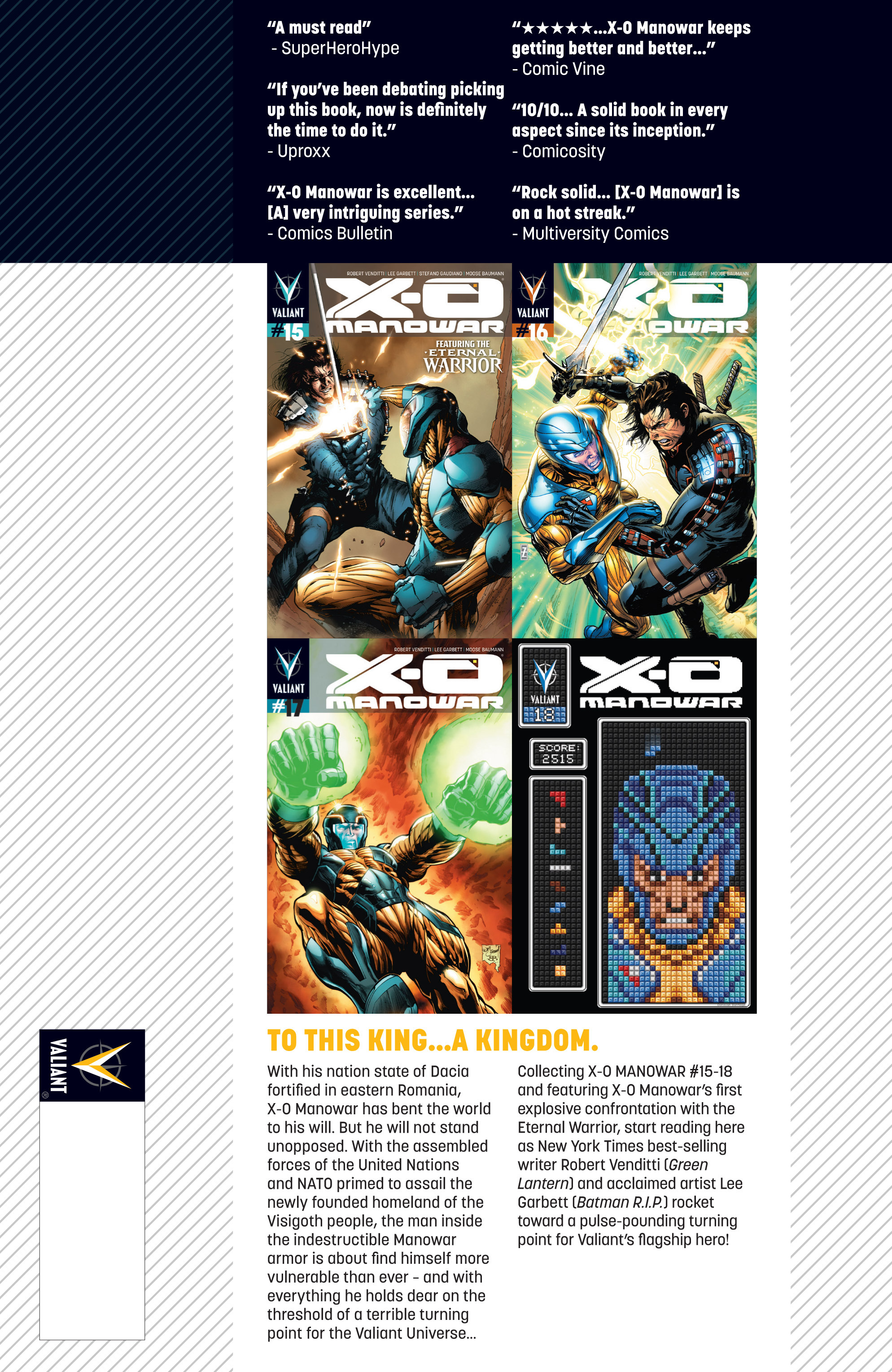 Read online X-O Manowar (2012) comic -  Issue # _TPB 4 - 110
