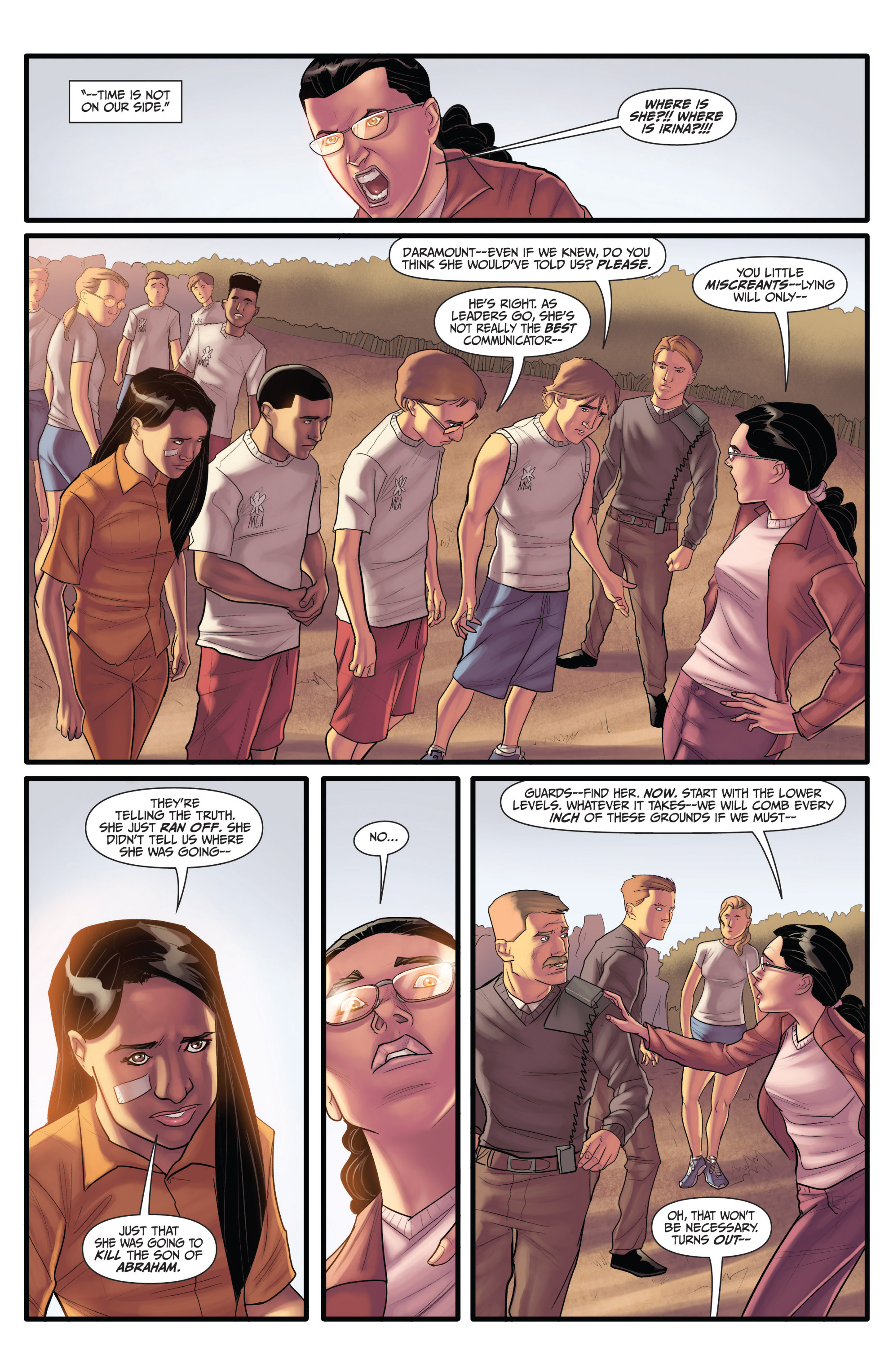 Read online Morning Glories comic -  Issue #28 - 8