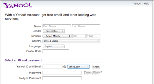 Adopt the following steps And Register YahooMail login Account on www.yahoomail.com