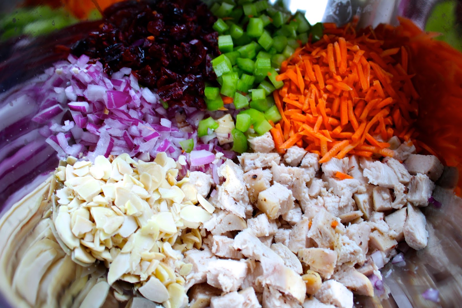Whole30 Cranberry Almond Chicken Salad