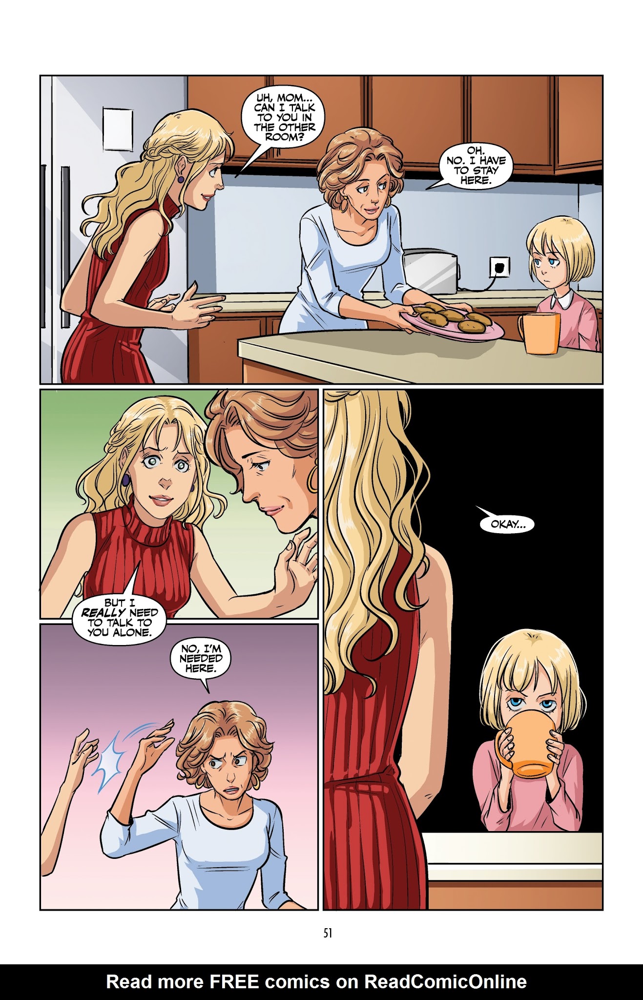 Read online Buffy: The High School Years–Parental Parasite comic -  Issue # TPB - 53