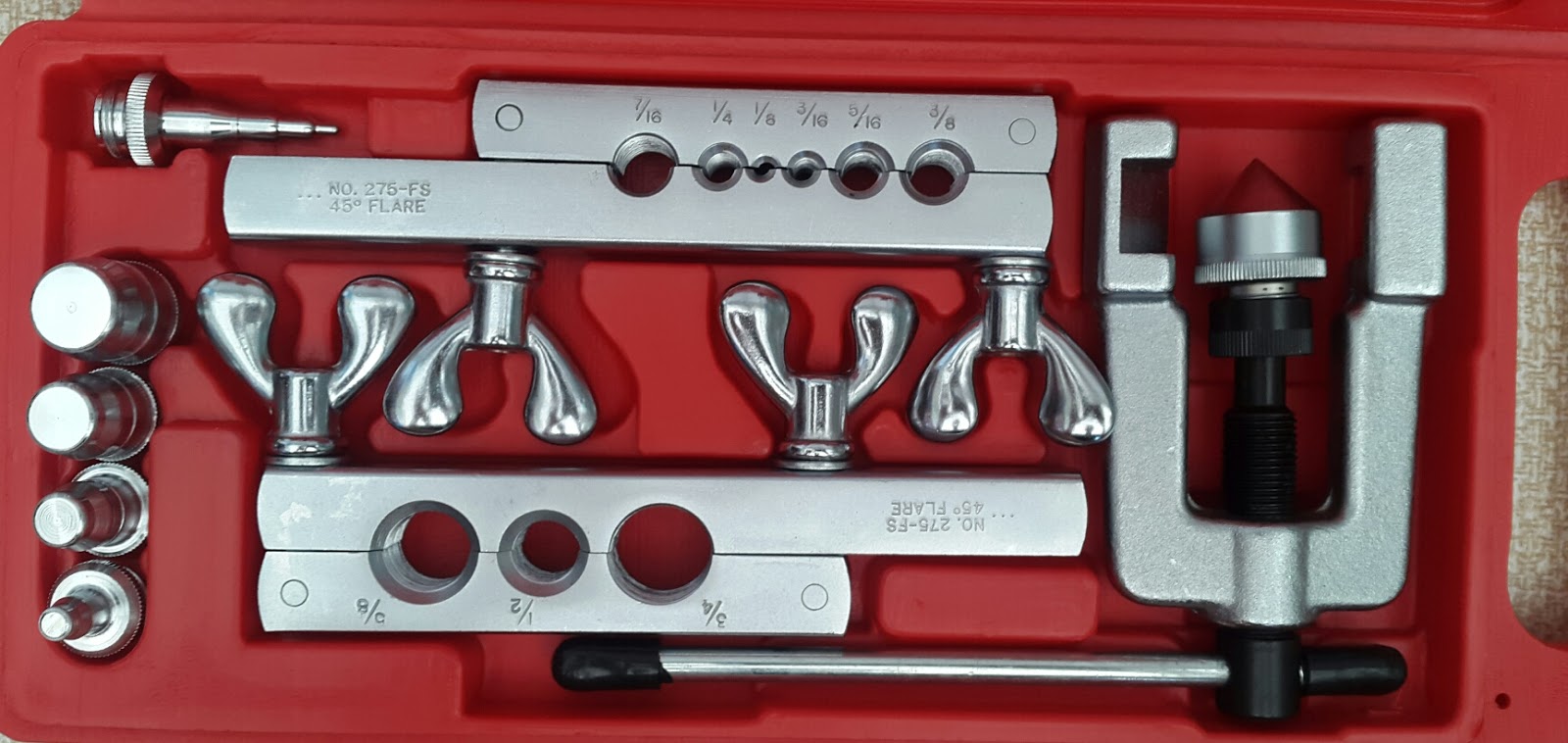 JUAL FLARING & SWAGING TOOLS / ALAT PENGEMBANG UJUNG PIPA TEMBAGA