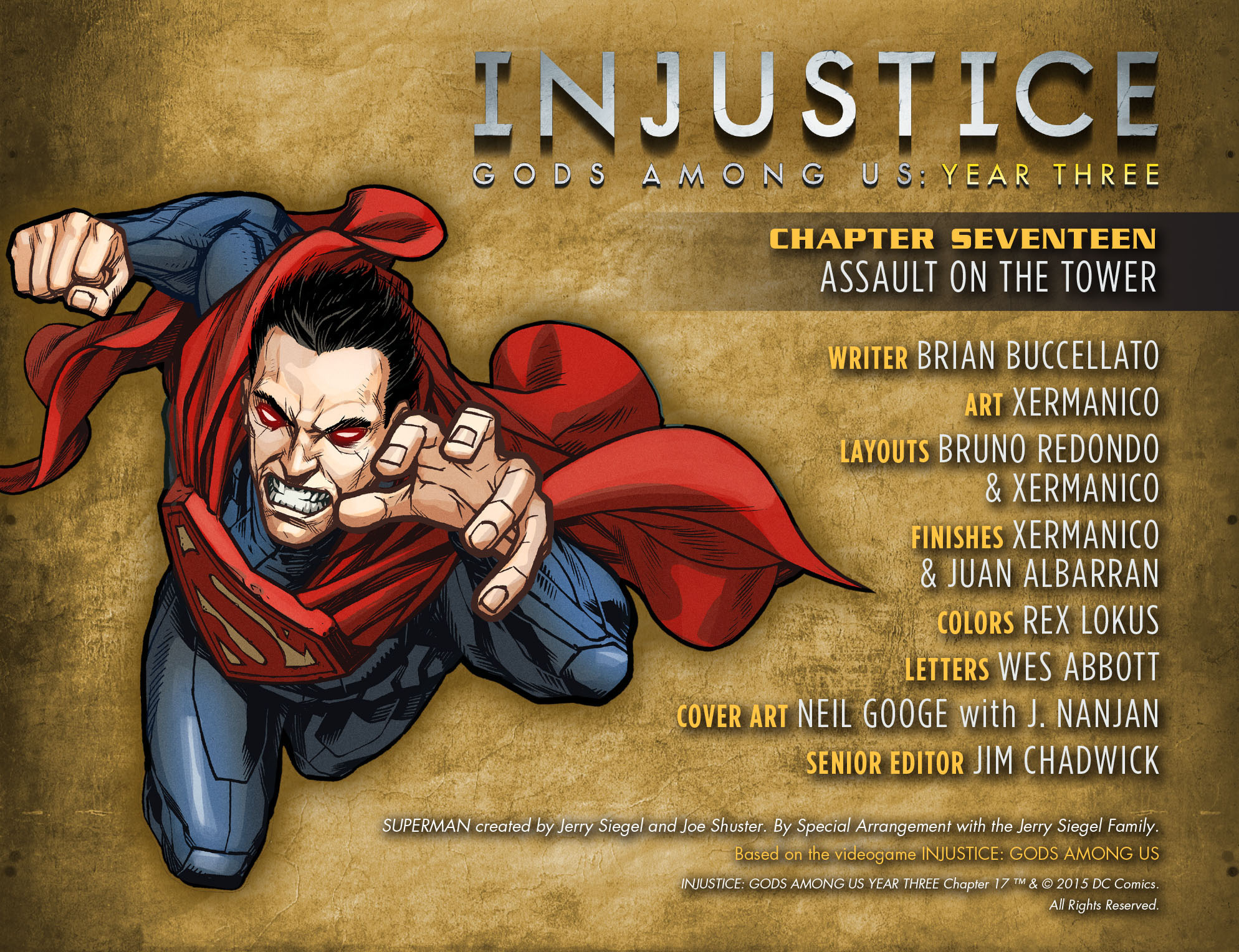 Read online Injustice: Gods Among Us Year Three comic -  Issue #17 - 2