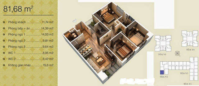 Căn 81,68 m2 Căn 81,68 m2