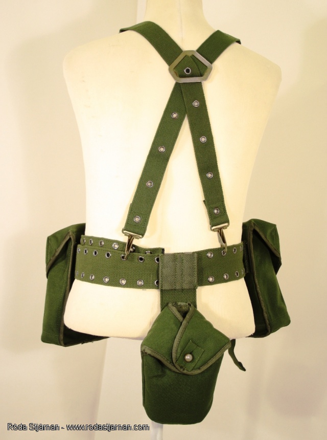 Webbingbabel: Swedish Army Battle Belt Type 304K