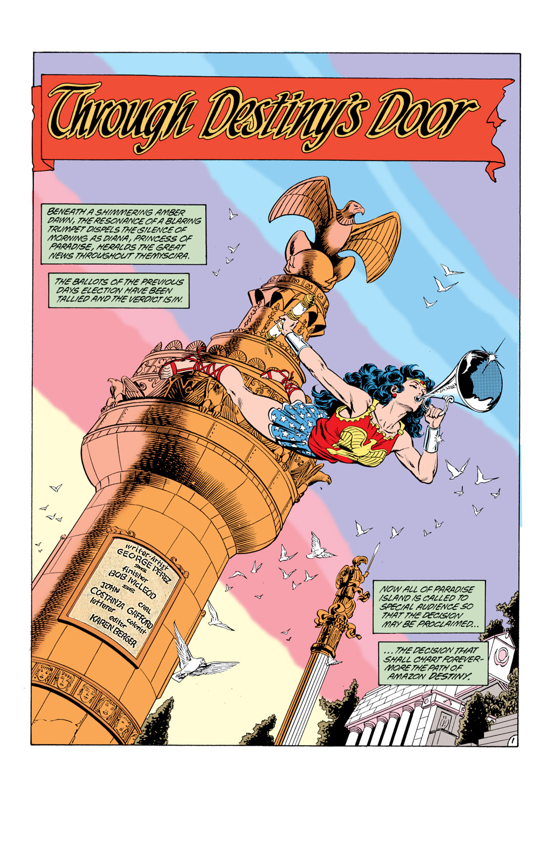 Wonder Woman (1987) 22 Page 1