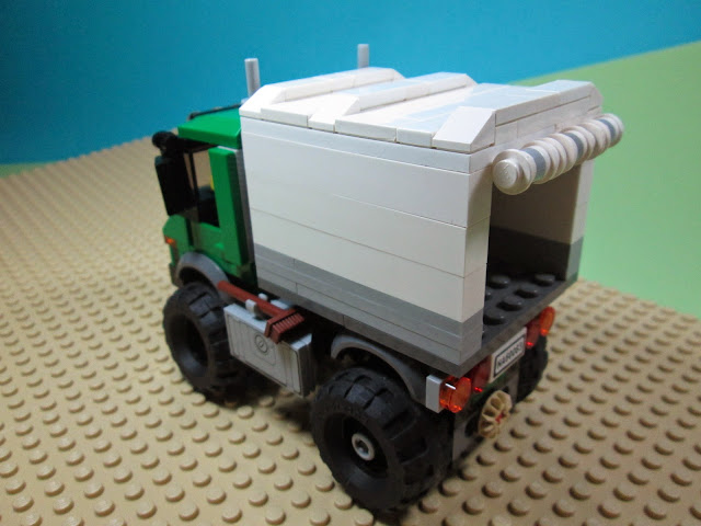 MOD set LEGO City 60083 Snowplow Truck 
