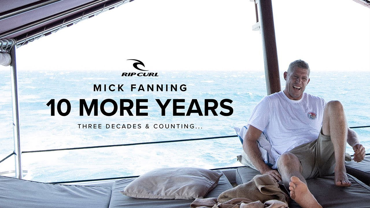 Mick Fanning 10 More Years with Rip Curl