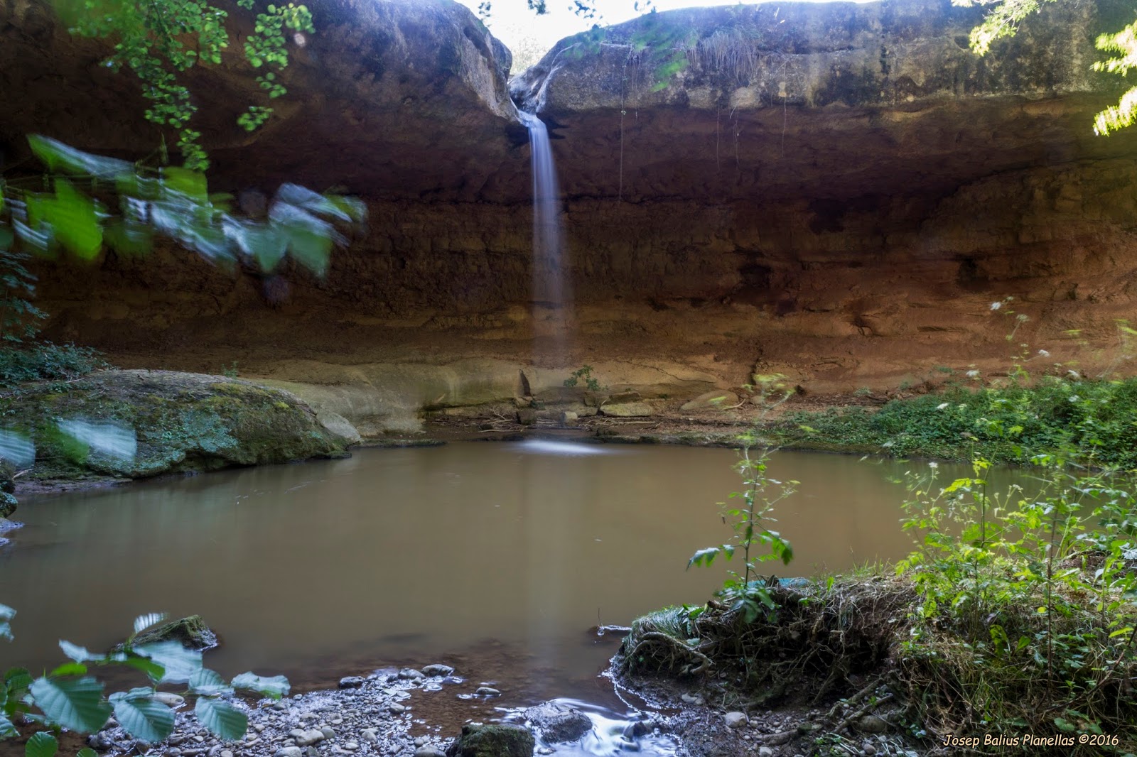 Racons de Catalunya: Salt del Molí de Bellús (Avià)