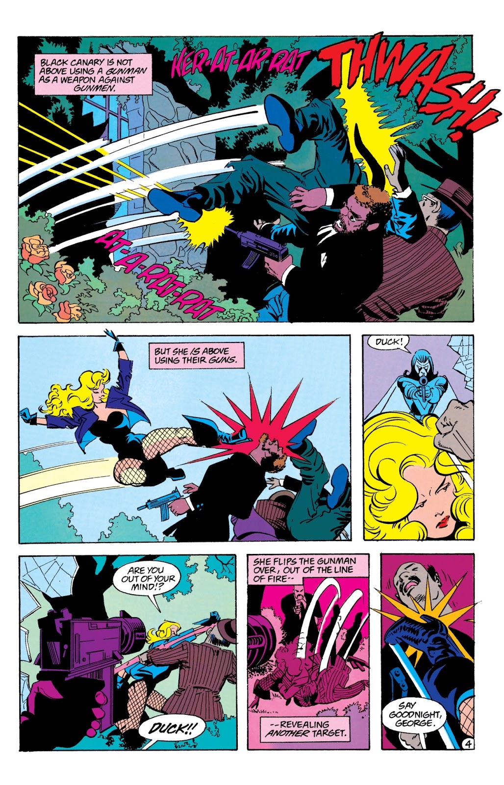 Flowers & Episode 21 Black Canary Goes Hardcore
