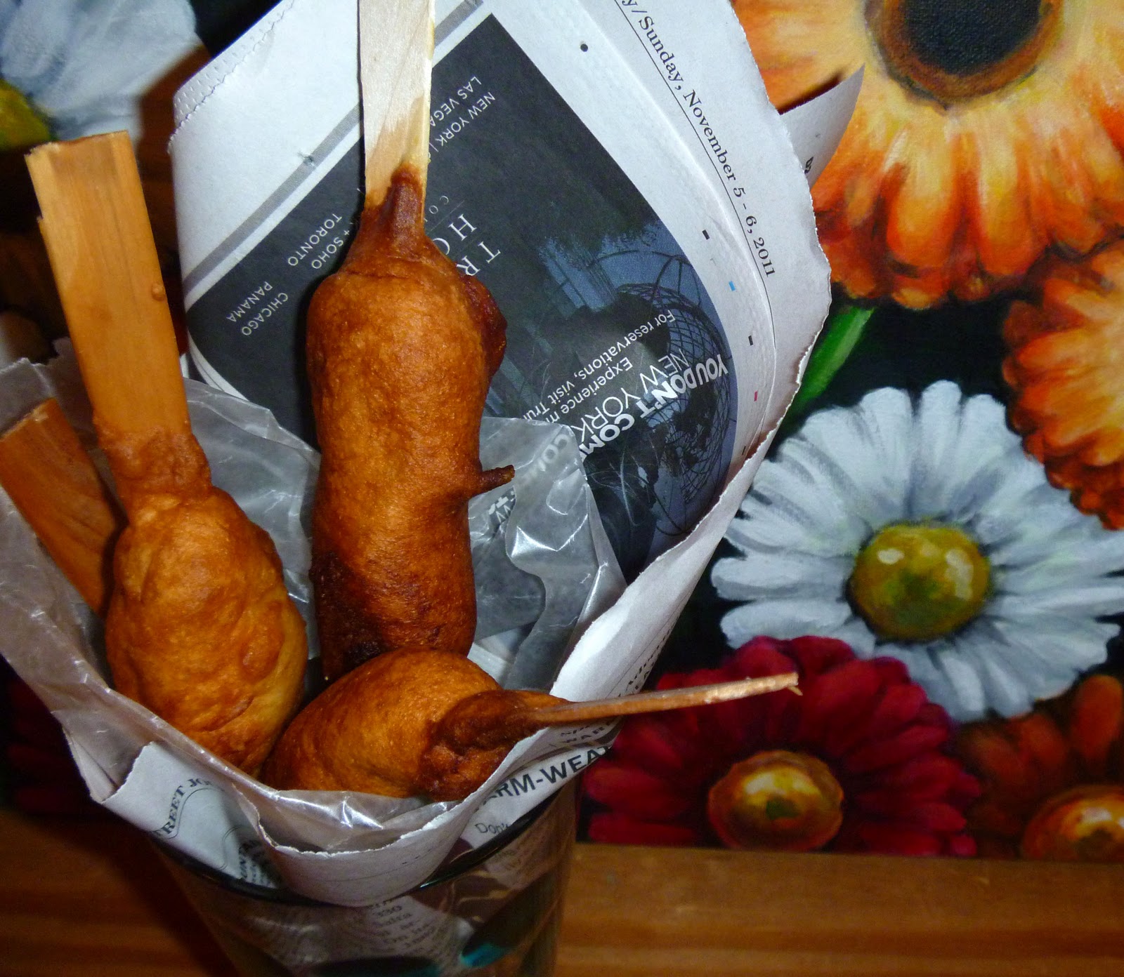 ...Yummy... Breakfast Corn Dogs