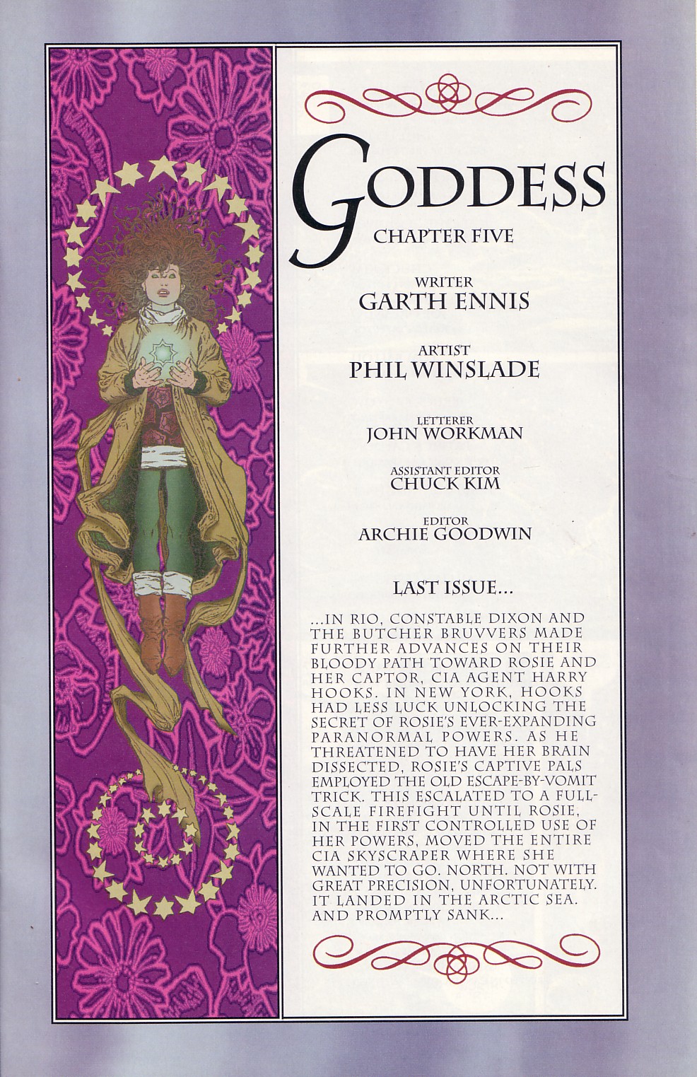 Read online Goddess comic -  Issue #5 - 2