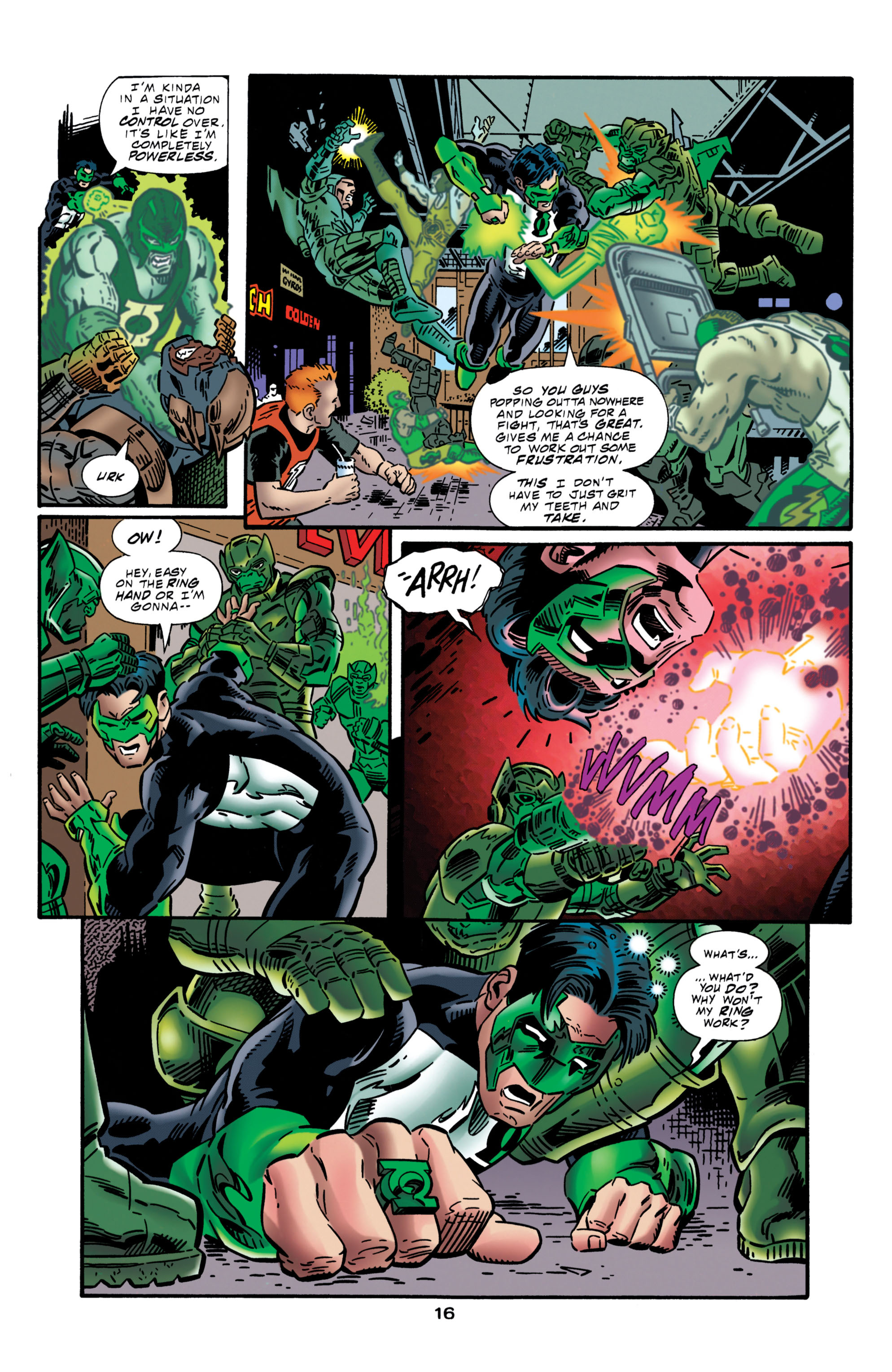 Read online Green Lantern (1990) comic -  Issue #91 - 17