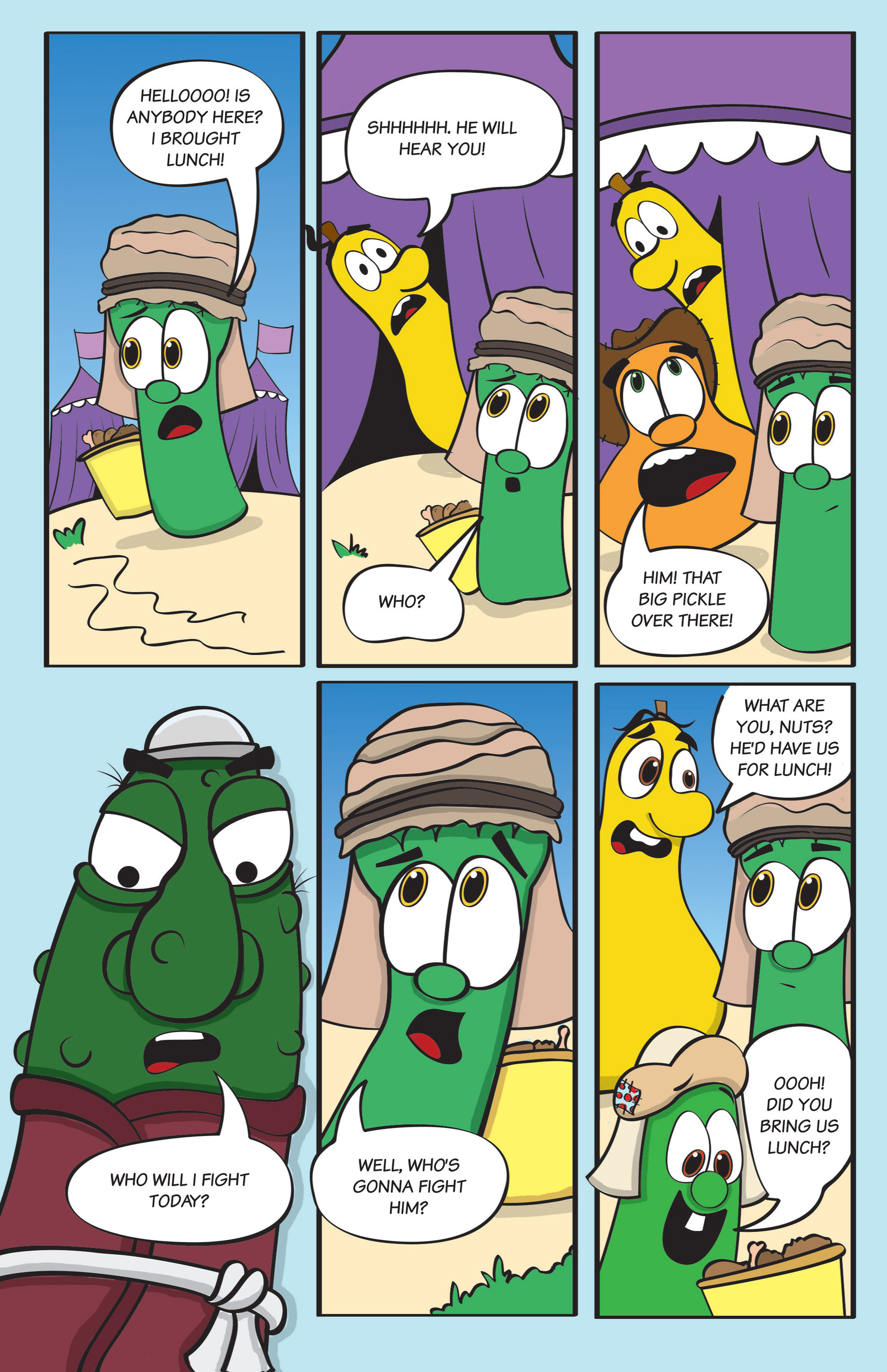 Read online VeggieTales comic -  Issue #2 - 14