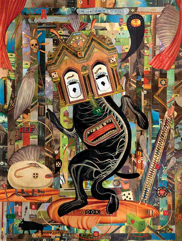 Terra Incognita The Collage Art of Lou Beach