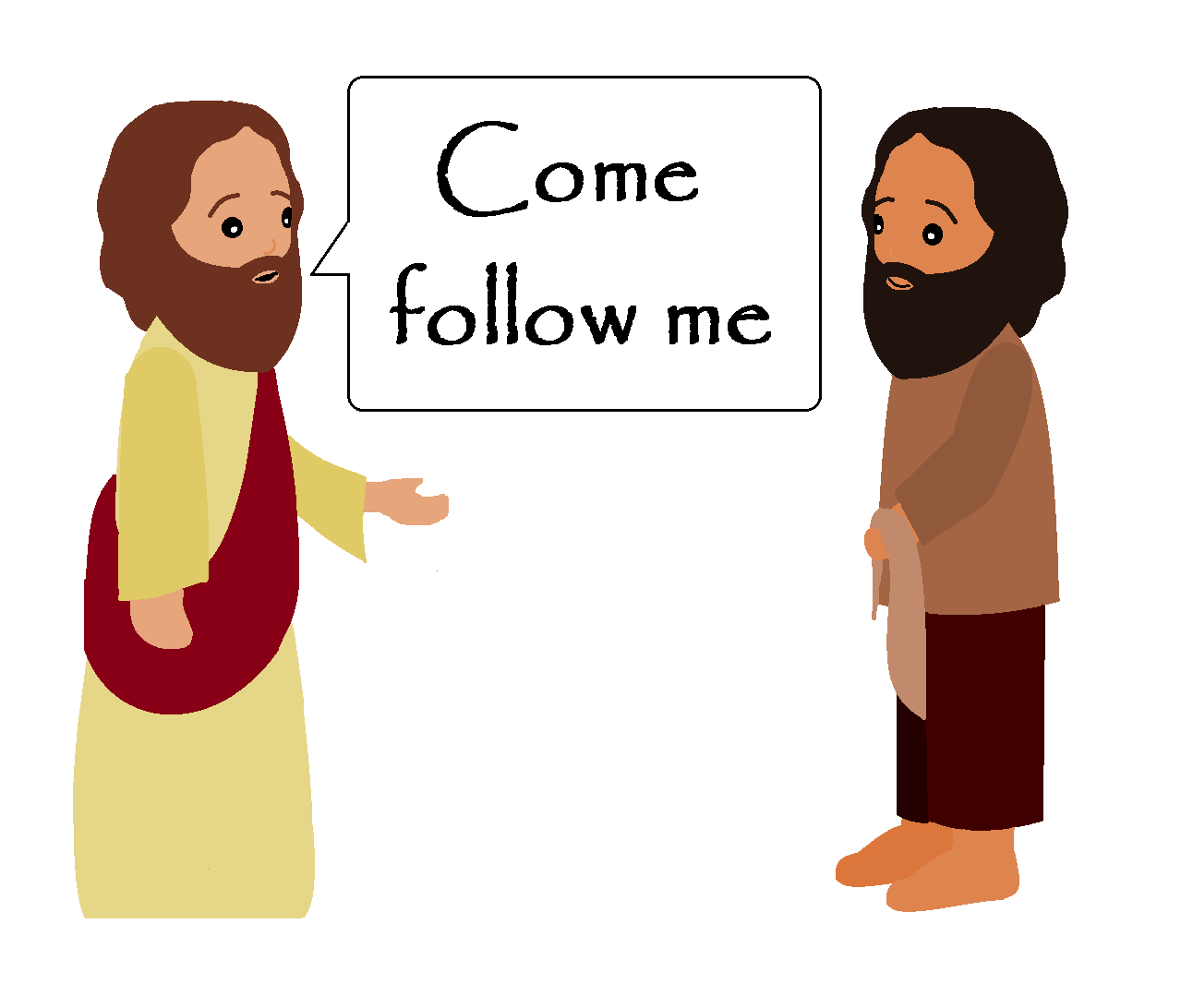 clipart following jesus - photo #4